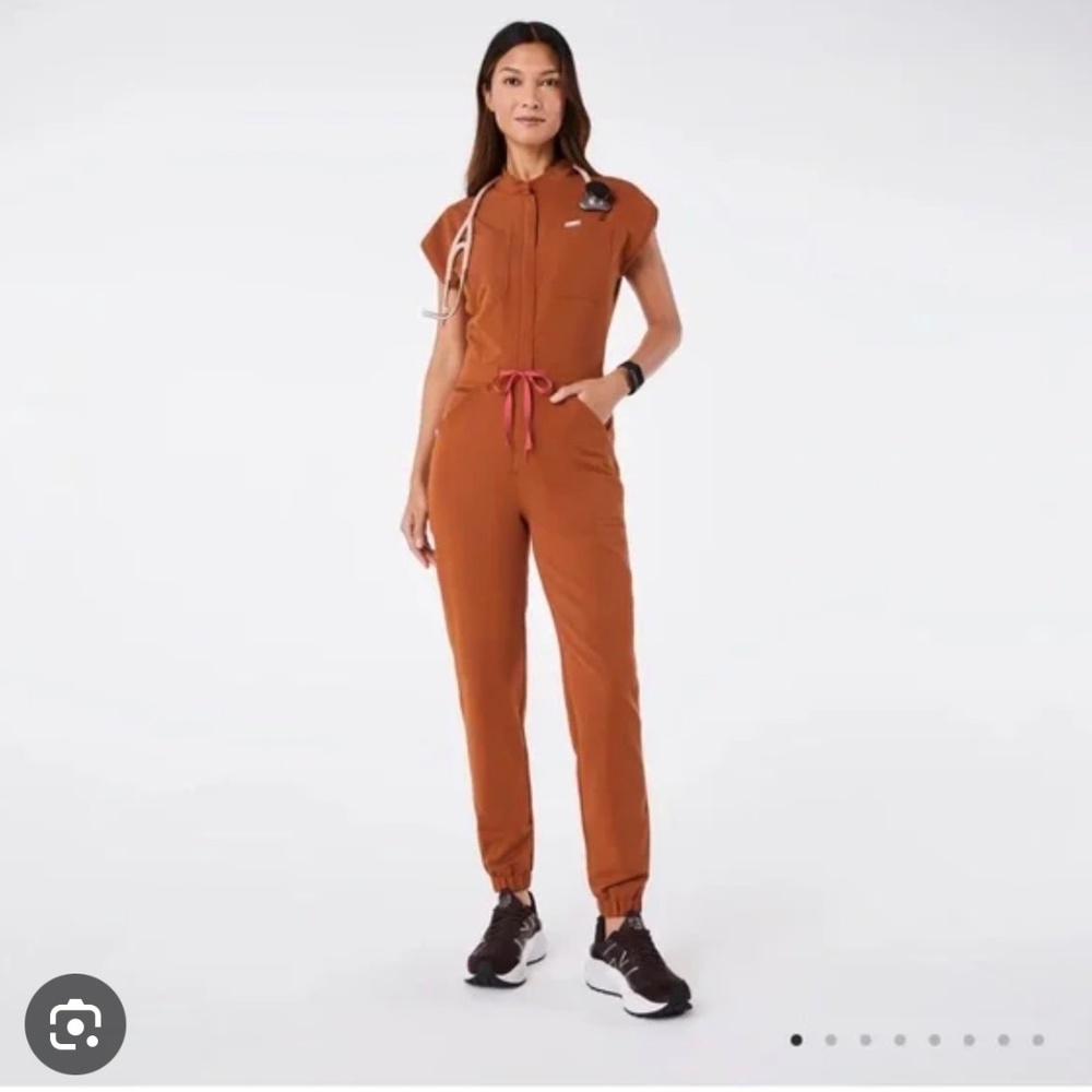 Figs cargo jumpsuit scrubs